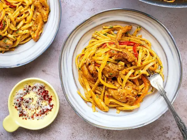 Cowboy Butter Pasta with Chicken
