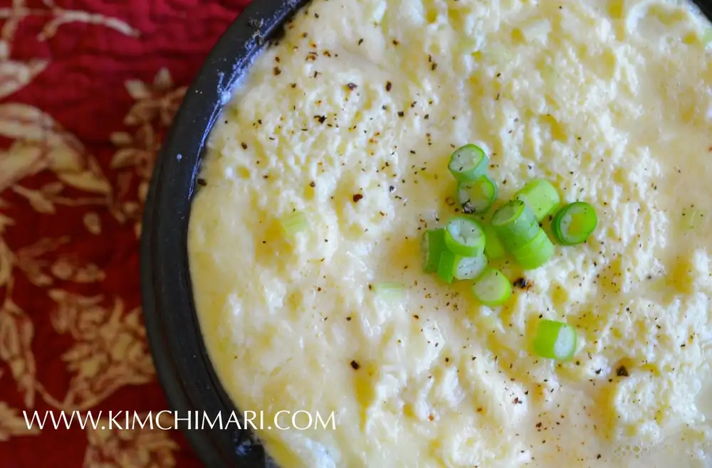 Korean Steamed Egg in Hot Pot