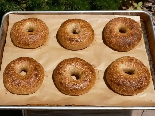 Crispy and Chewy New Wave Sourdough Bagels (With Video)