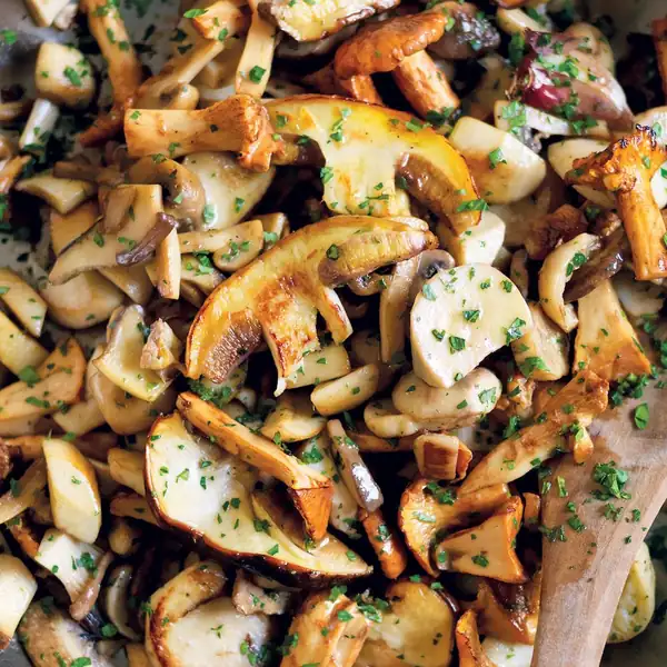 Sautéed mushrooms
