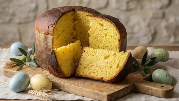 Easter schiacciata: the Tuscan secret to making it fluffy and tall