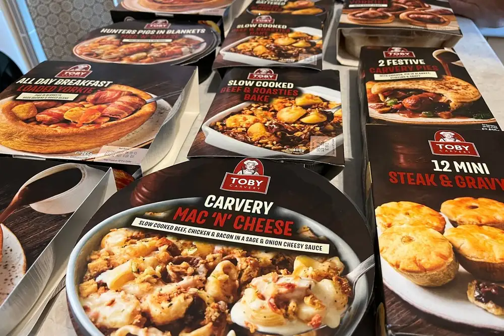 Iceland Launches Frozen Toby Carvery Range Reimagining the British Sunday Roast