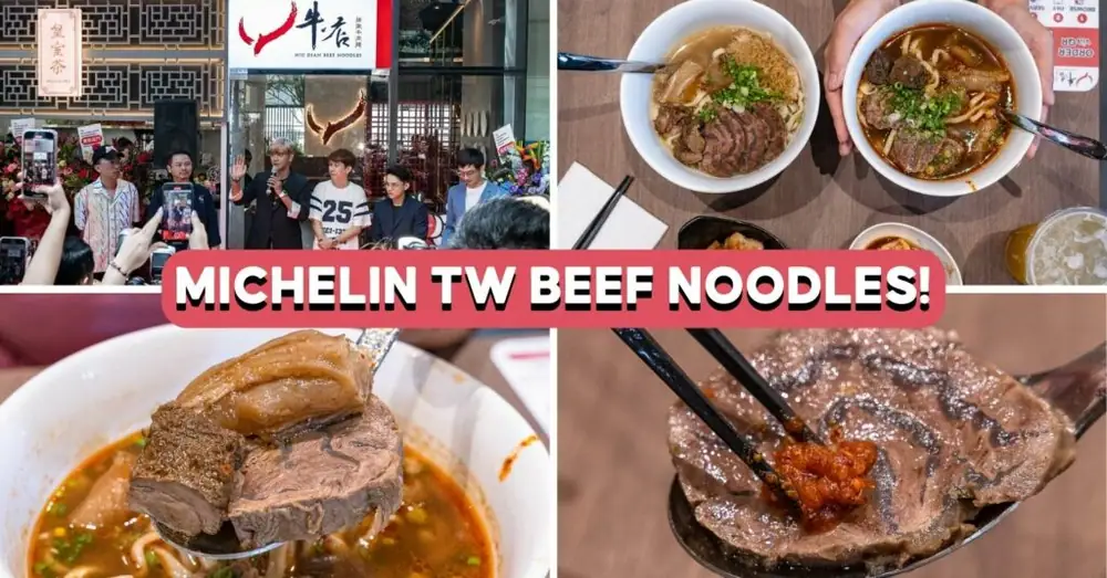 Niu Dian: Michelin-Approved Beef Noodles From Taiwan Now In Singapore