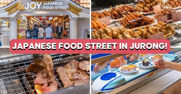 Jurong Point Has A Japanese Food Street With 11 Eateries