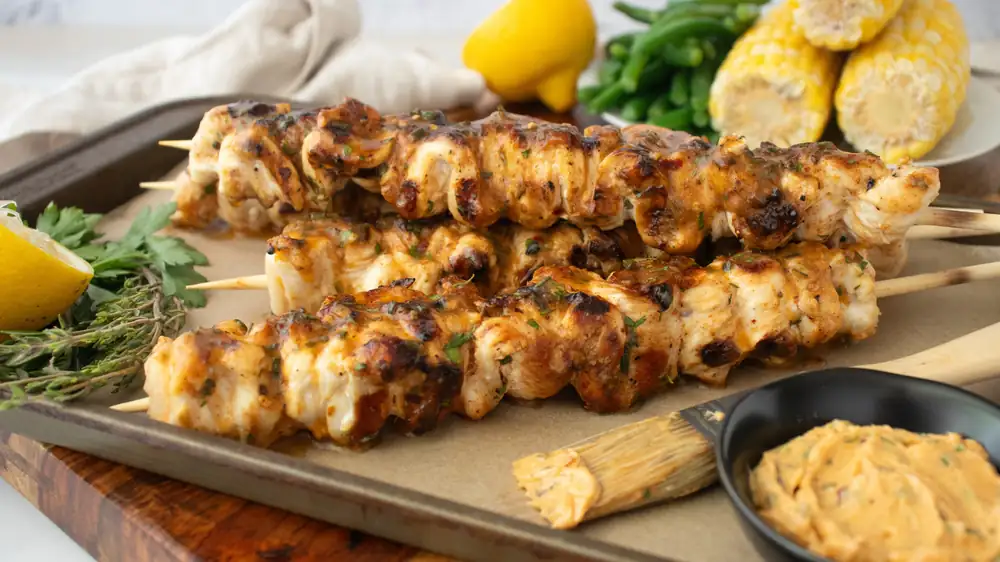 Cowboy Butter Chicken Kabobs Recipe