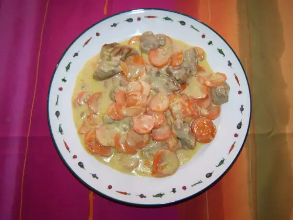 Turkey stir-fry with carrots