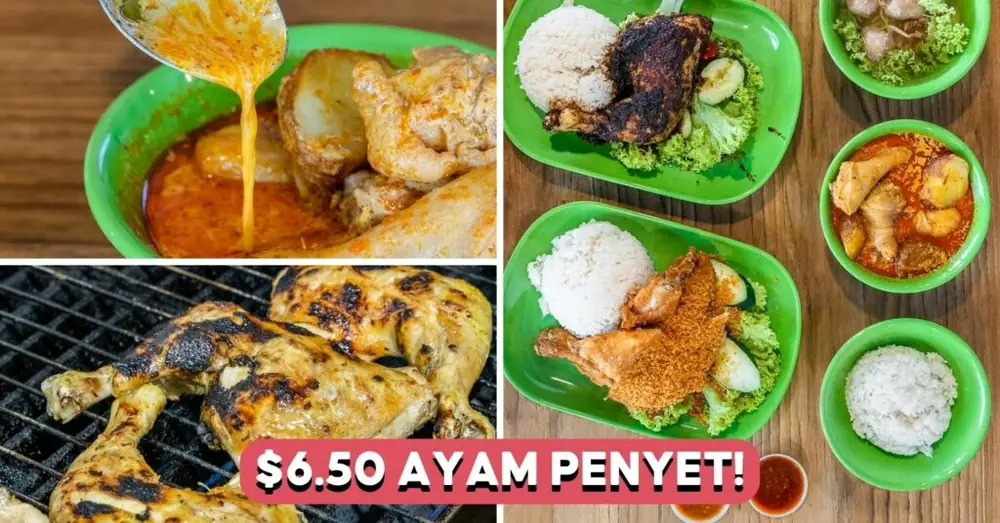 Reseña de Uncle Penyet: Pollo frito crujiente y machacado y más desde $3.90
