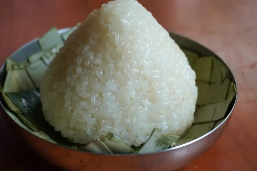 Cómo cocinar arroz pegajoso