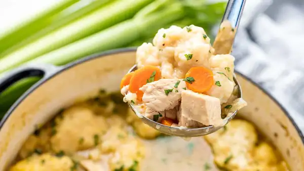 Old Fashioned Chicken and Dumplings