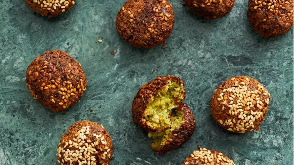 Falafel con salsa tahini