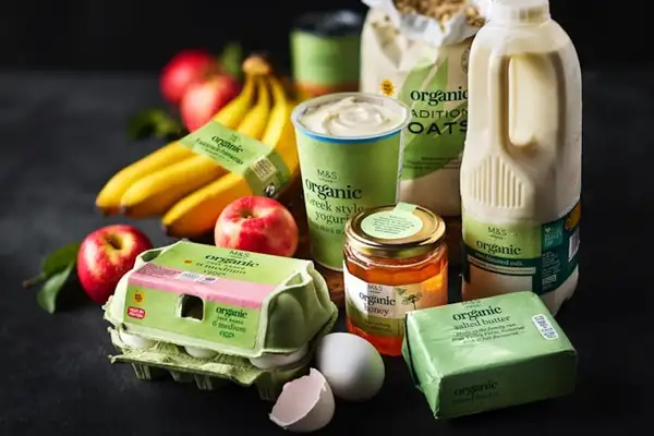 M&S lowers prices of over 50 organic products