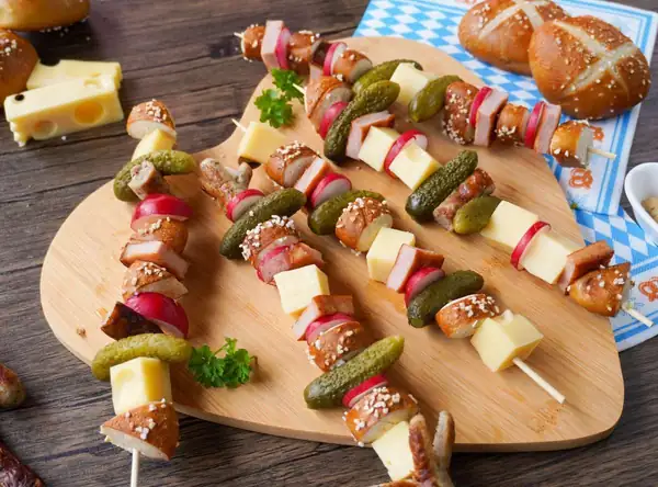 Comida y deliciosas recetas para el Oktoberfest