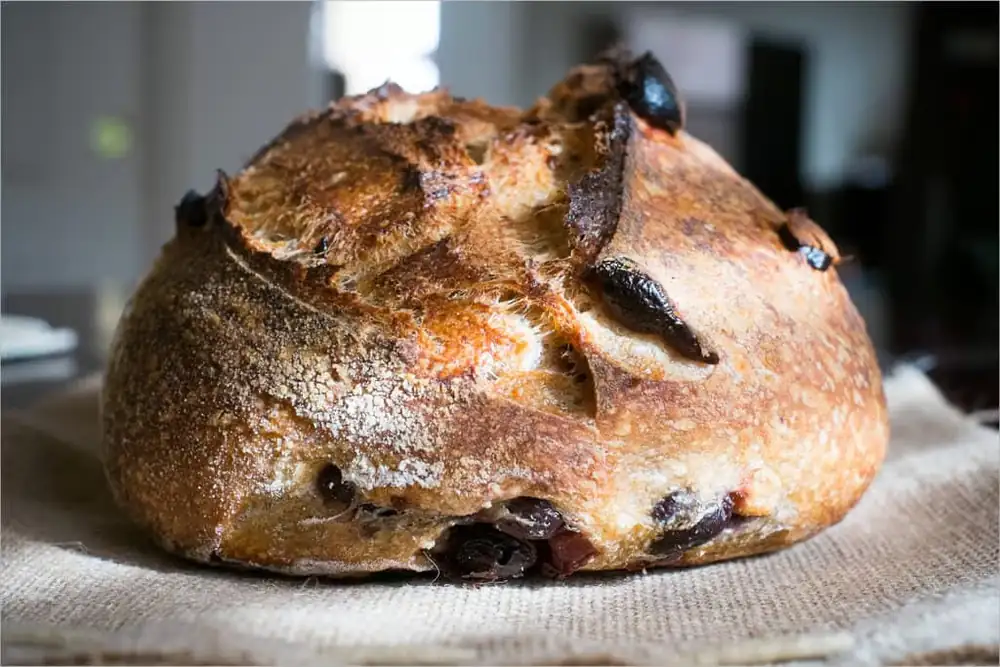 Tartine Olive Sourdough Bread