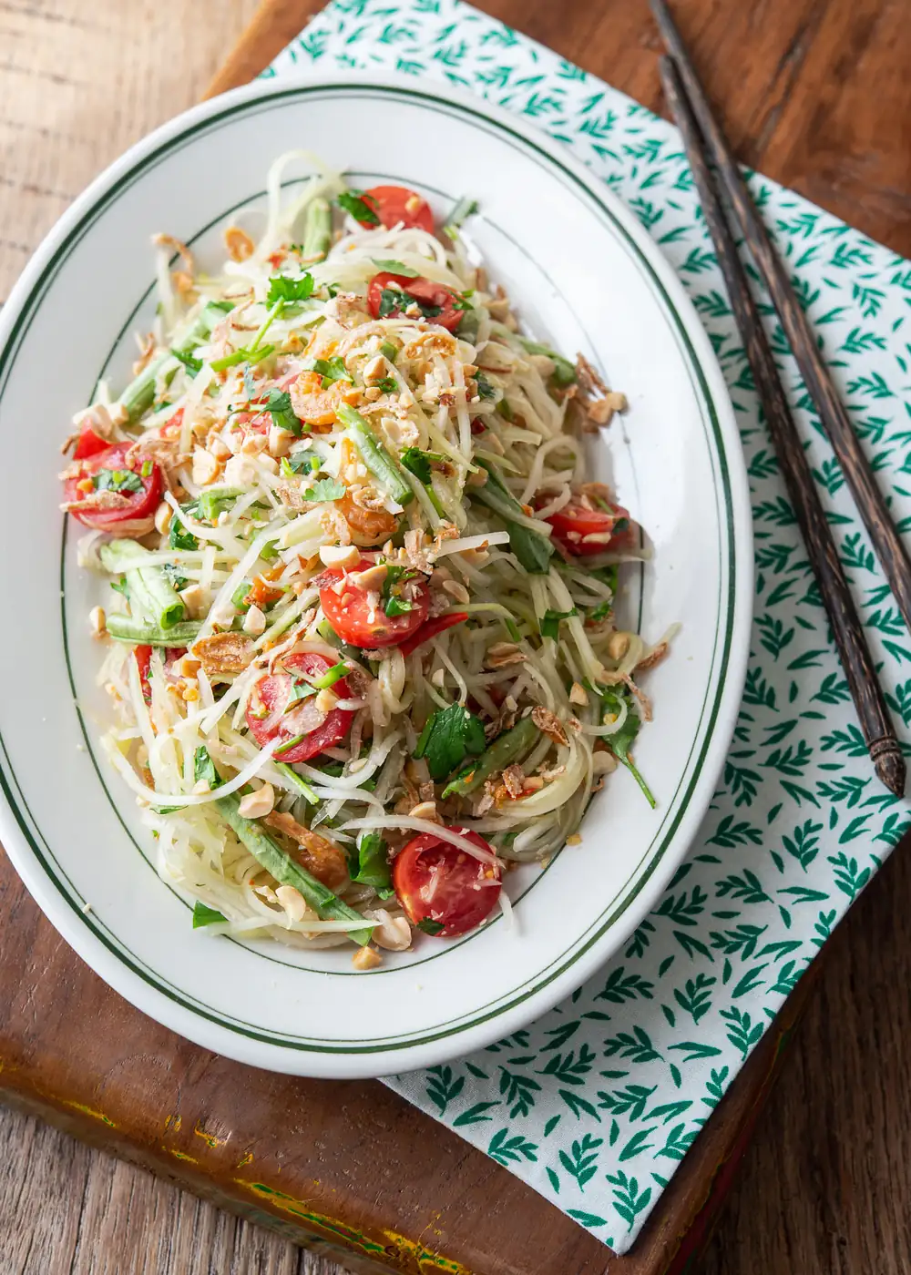 Thai Papaya Salad (Som Tam)