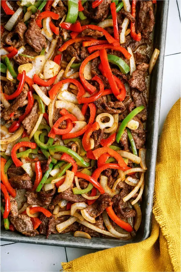Sheet Pan Steak Fajitas Recipe