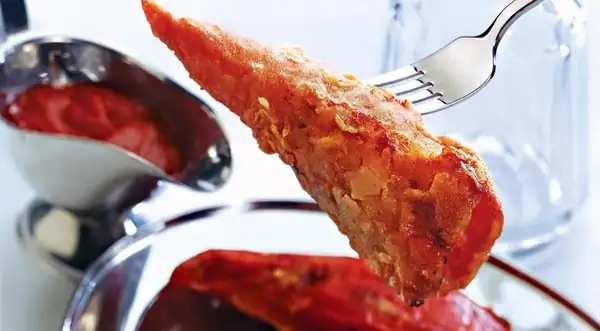 Pimientos rellenos marinados