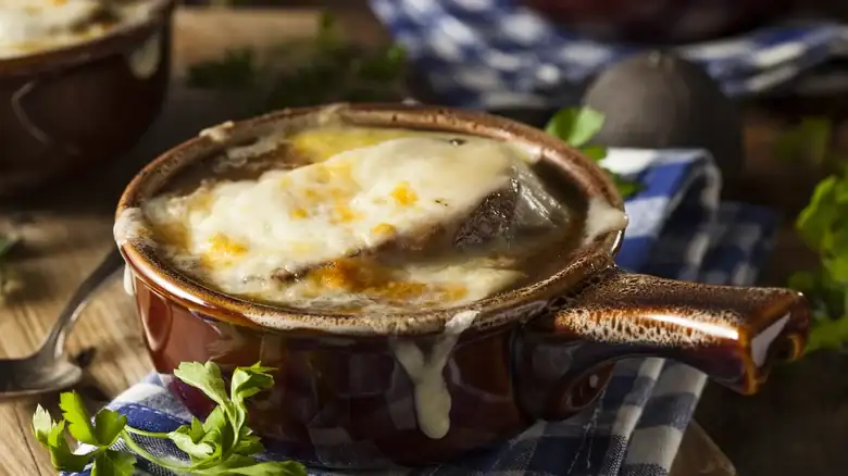 How Guy Fieri Gives His French Onion Chicken Ridiculous Texture