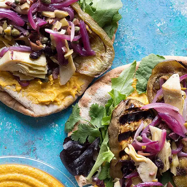 Grilled Eggplant Sandwich