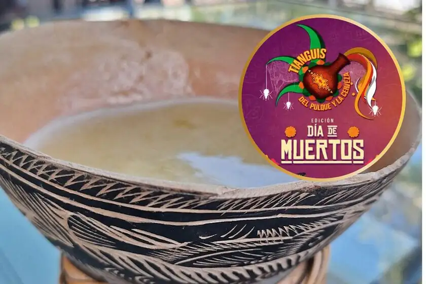 Pulque and Beer Market Day of the Dead Edition: there will be pan de muerto, craft beer, mezcal and snacks this weekend