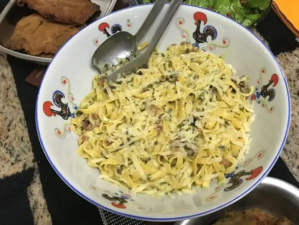 Recipe for Tagliatelle Carbonara, submitted by Iran Carlos Stalliviere Correa