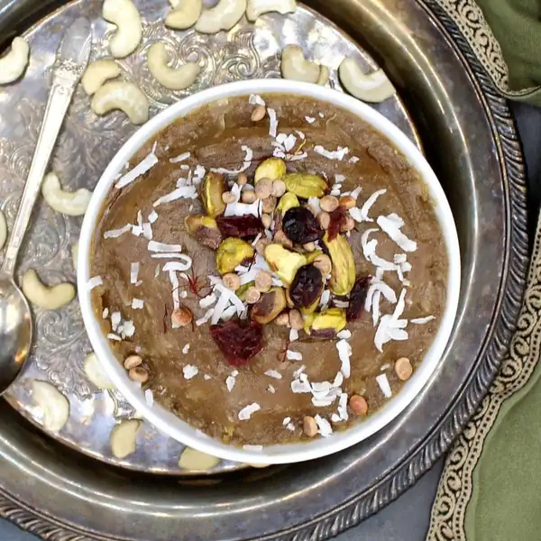 Halva vegana de anacardos (endulzada naturalmente)