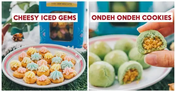 Baker’s Brew Turns Favourite Childhood Snacks Such As Iced Gem Biscuits & Tutu Kueh Into CNY Cookies