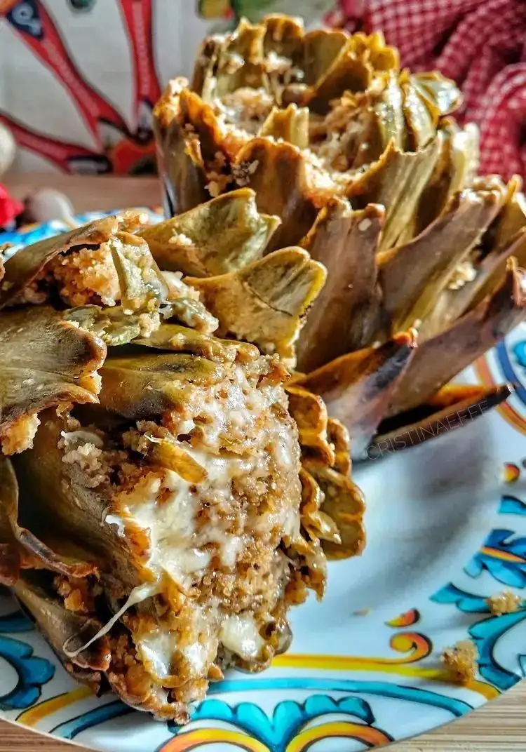 Carcocciuli alla siciliana (Sicilian-style artichokes)