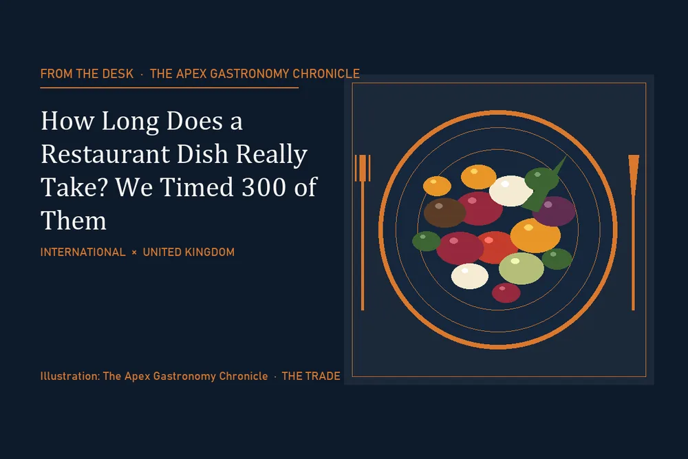 How Long Does a Restaurant Dish Really Take? We Timed 300 of Them