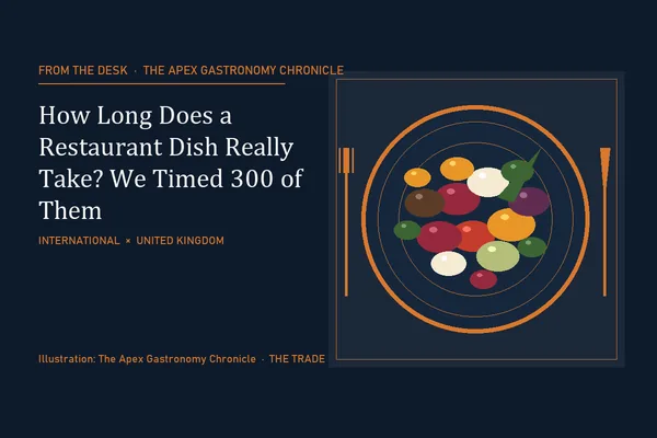How Long Does a Restaurant Dish Really Take? We Timed 300 of Them