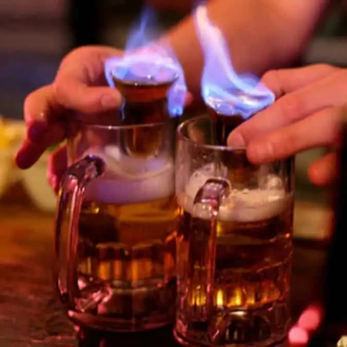 How to make Flaming Dr Pepper Recipe