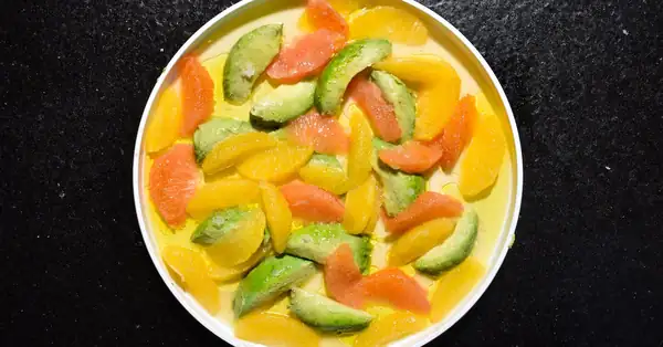 Una ensalada de cítricos suprema