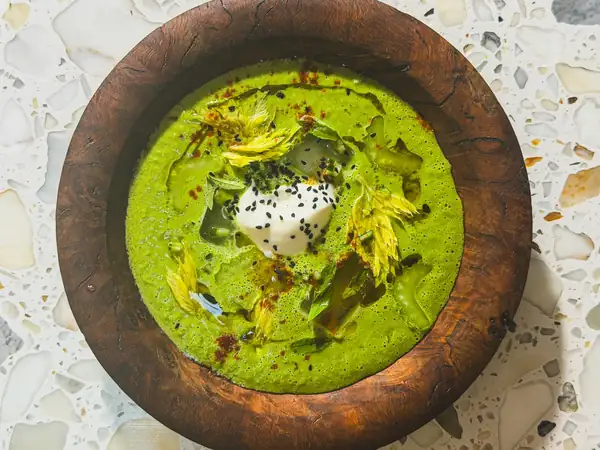 How to turn excess green vegetables into a vibrant Spanish soup – recipe