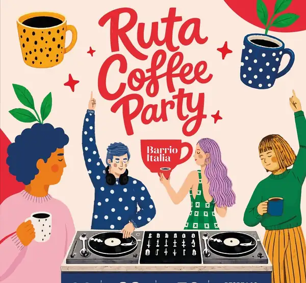 Ruta de la Fiesta del Café activa en Barrio Italia con café y música