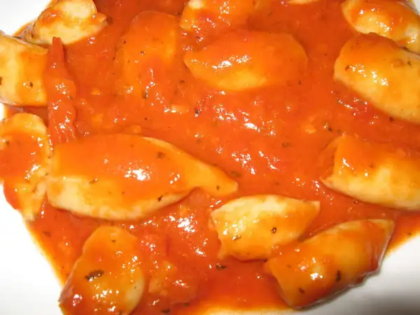 Squid in sauce