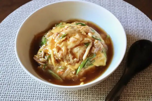 Kanitama Donburi Recipe
