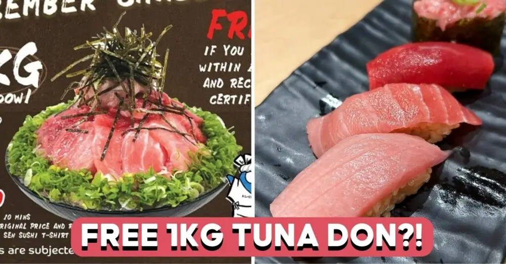 Don Don Donki Has Free 1KG Bluefin Tuna Don If You Finish It Within 10 Min