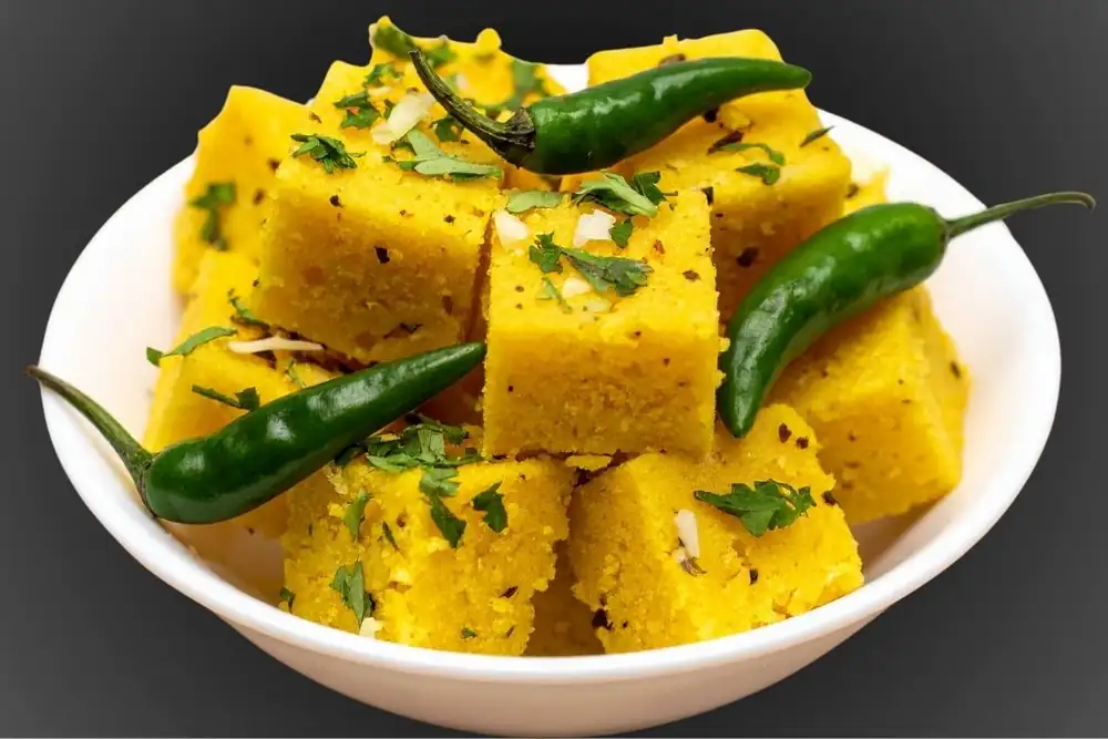 Fluffy Moong Dal Dhokla
