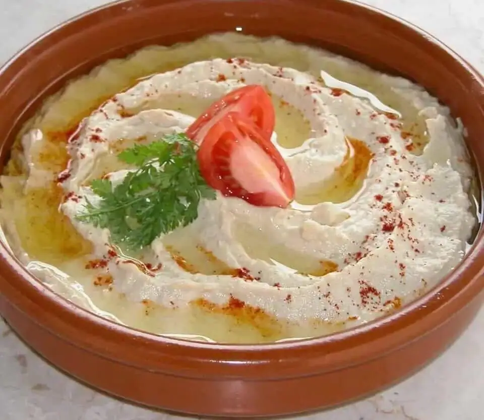 Receta de hummus del chef Thomas Wenger