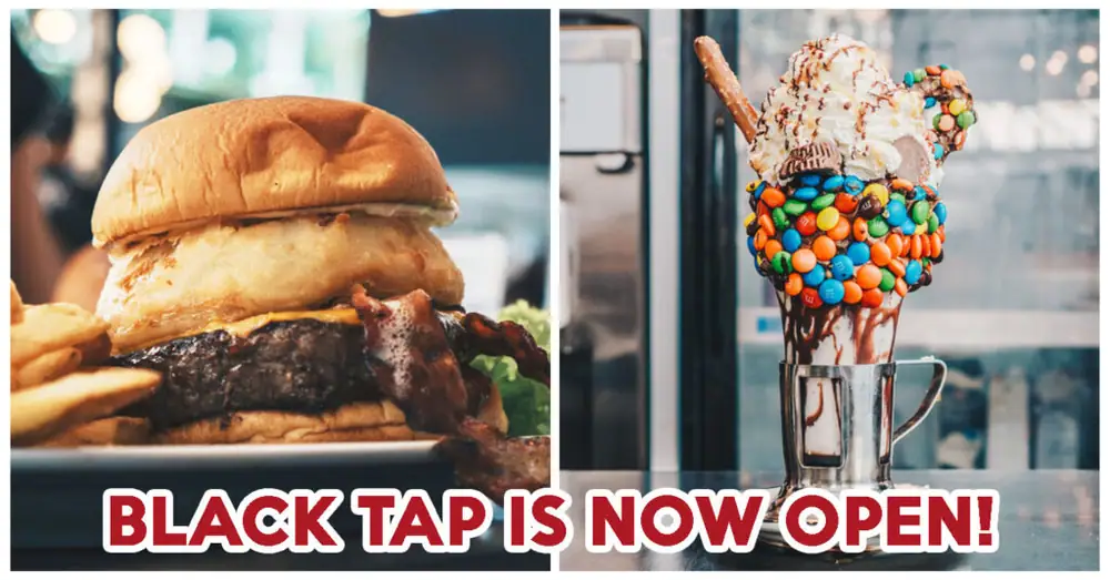 Reseña de Black Tap Singapore: Hamburguesas de carne de primera calidad y batidos increíbles en Marina Bay Sands