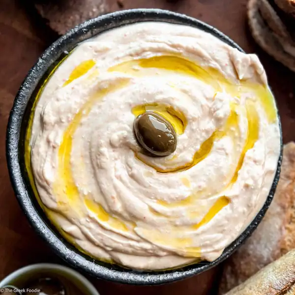 Whipped Feta Dip — Tirokafteri (Spicy Greek Feta Dip)