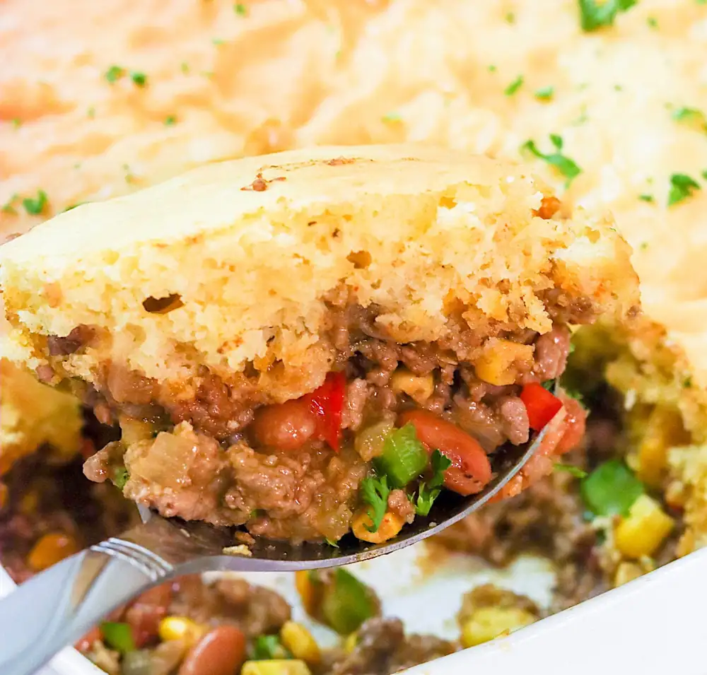 Cowboy Casserole Cornbread