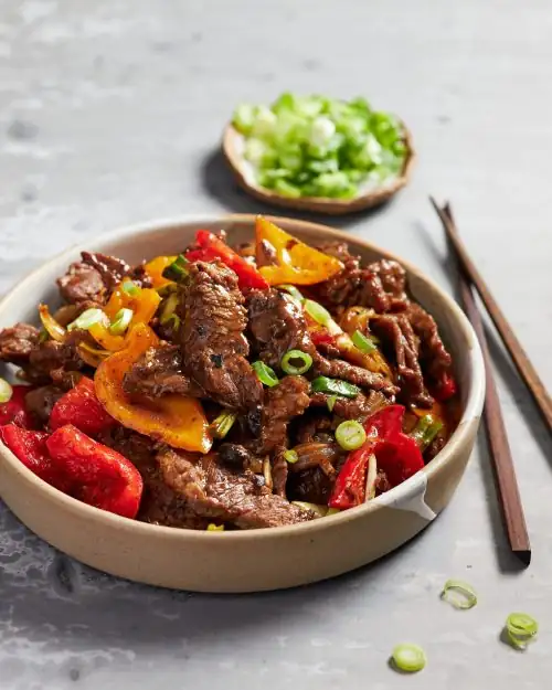 Beef & Black Bean Stir-fry