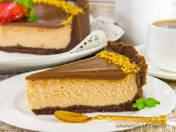 Chocolate cheesecake