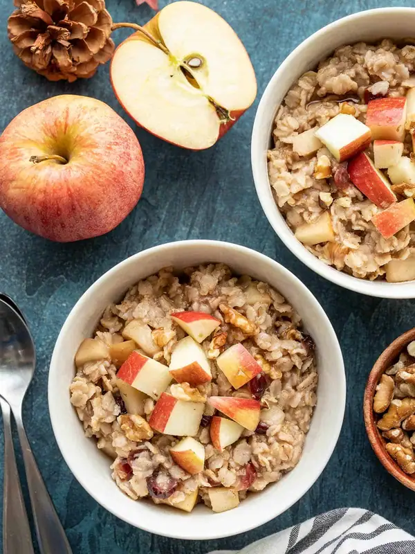 Autumn Fruit and Nut Oatmeal