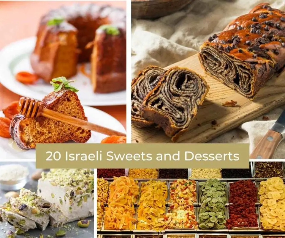 Los 20 mejores postres y dulces israelíes