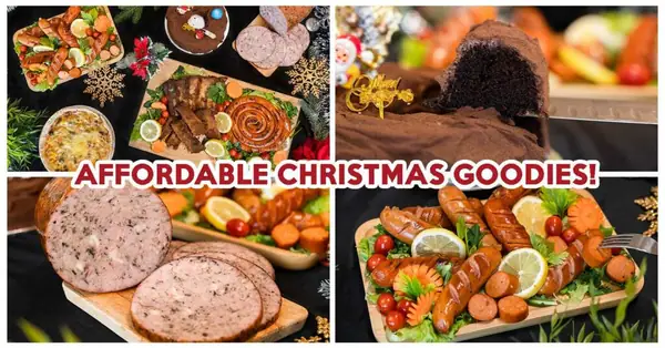FairPrice Has Over 50 Gourmet Xmas Items For Pre-Order, Including Truffle Ham, Plant-Based Quiche, And Halal Deli Meats