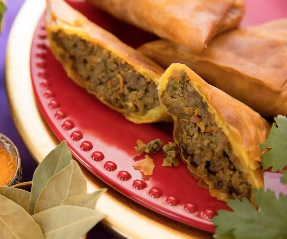 Kenyan Beef Samosas