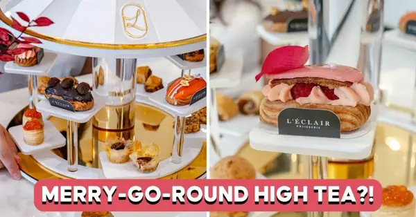 L'eclair Patisserie Has New Merry-Go-Round High Tea
