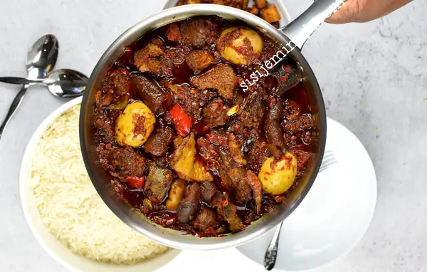 Nigerian Fried Pepper Stew : Ata Dindin