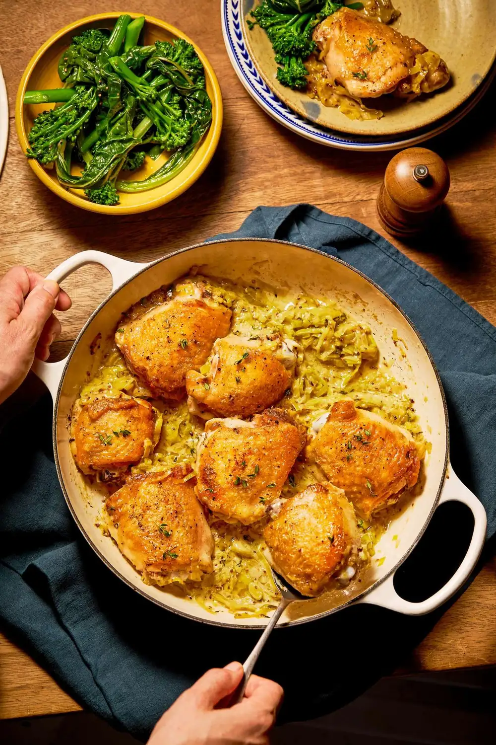 Creamy mustard chicken